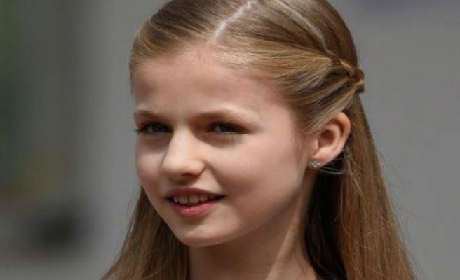 La Princesa Leonor, de excursión con el cole en el norte de España