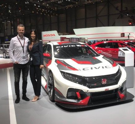adriana-mujica-ceo-honda-canarias-y-el-piloto-internacional-tiago-monteiro