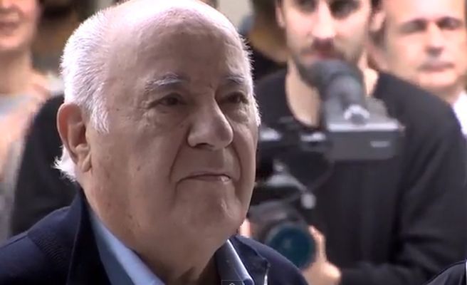 Amancio Ortega cobra hoy 693 millones de euros