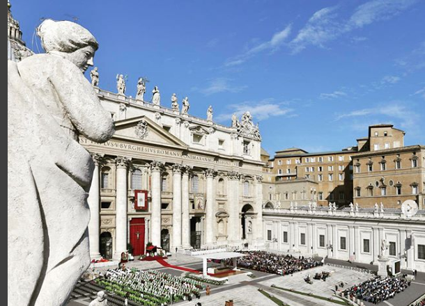 Encuentran restos humanos durante una obra en el Vaticano
