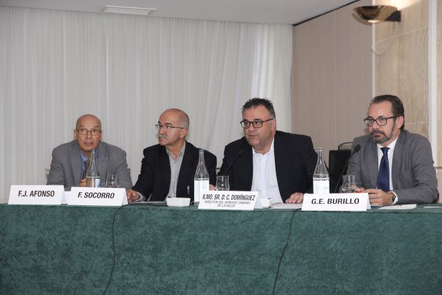 Conrado Domínguez en la clausura del Congreso SEMES