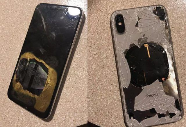 IPHONE quemado
