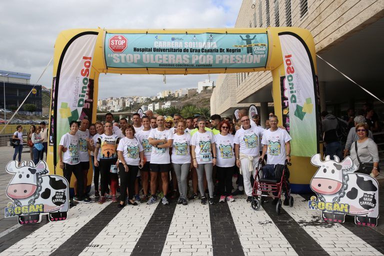 SANIDAD: El Hospital Dr. Negrín celebra la segunda edición de la carrera solidaria ‘Stop Úlceras por presión’