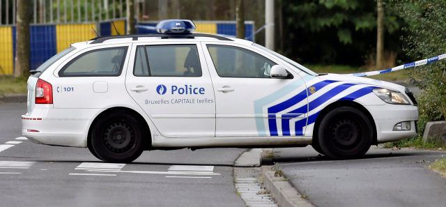 Coche policía belga