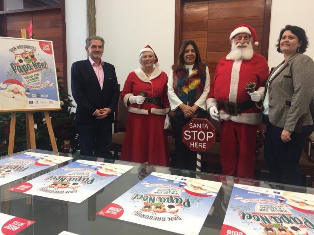 PRESENTACIÓN DE UNA NAVIDAD MÁS MUSICAL CON PAPÁ NOEL