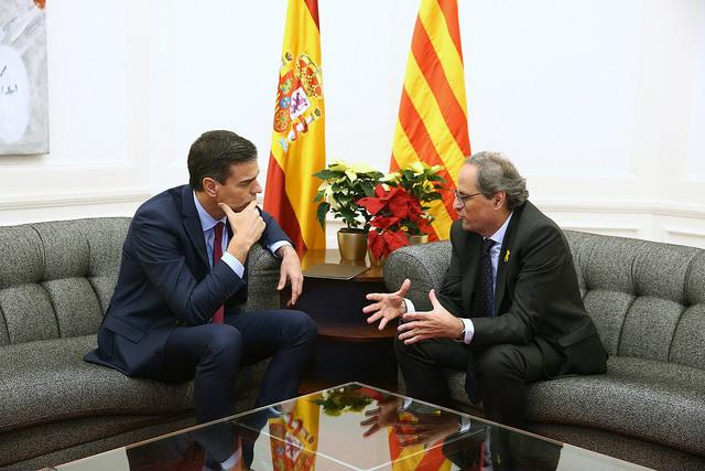 Sánchez no responderá al documento de Torra y sólo negociará a partir del comunicado conjunto