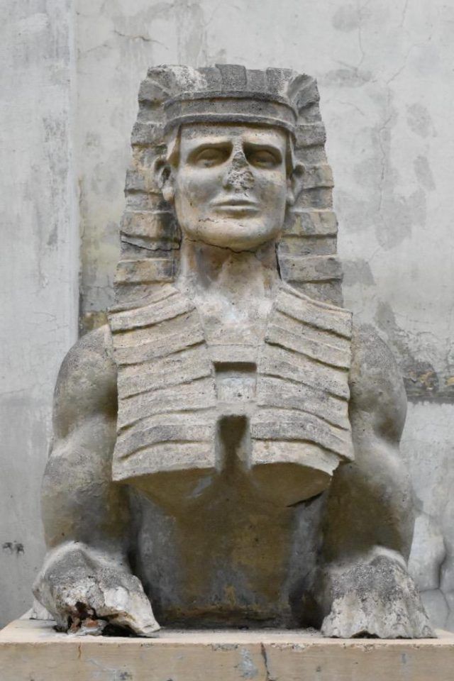 Templo Masónico (detalle de esfinge)
