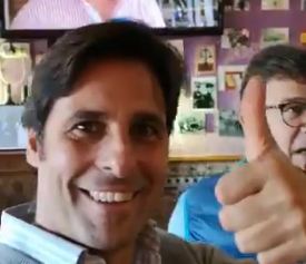 Fran Rivera se justifica por el polémico vídeo en el que visita un bar franquista