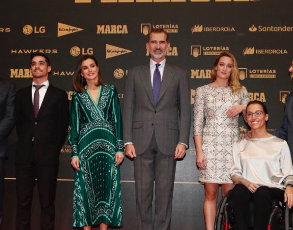La reina Letizia se pone un vestido que ya lucieron otras dos famosas