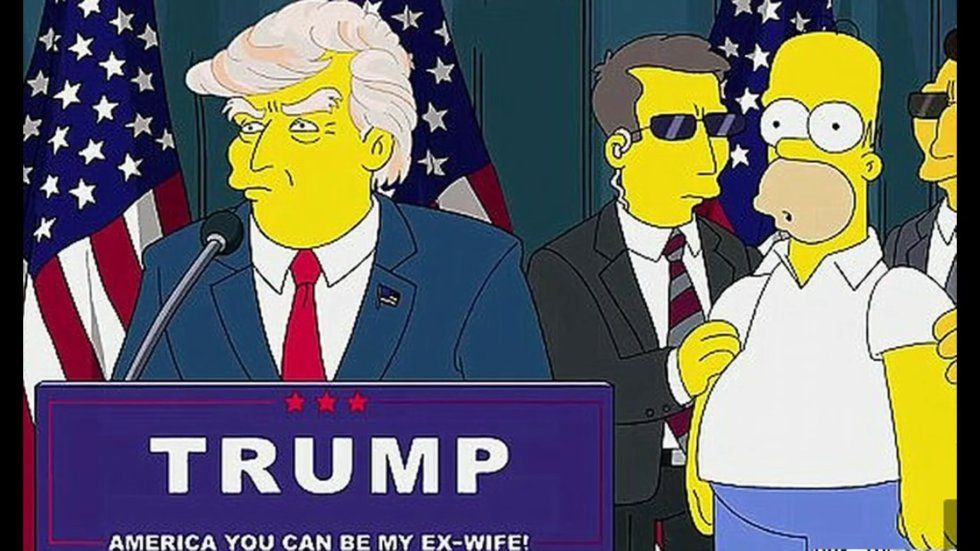 Trump Simpsons