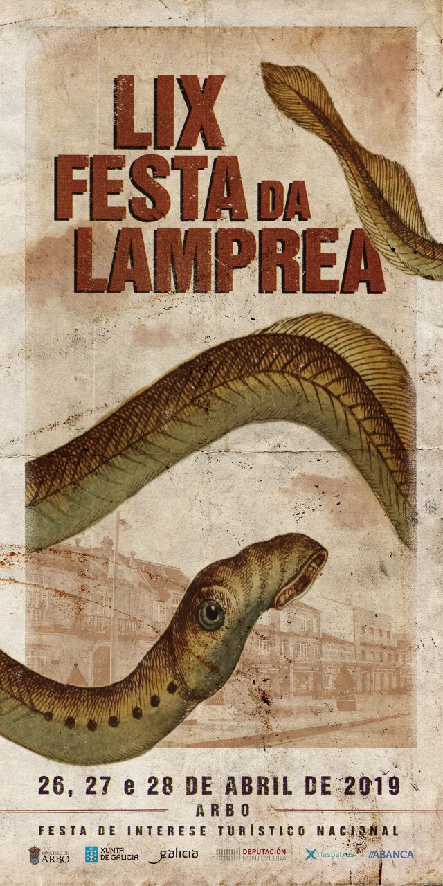 Cartel Festa da Lamprea de Arbo 2019 small