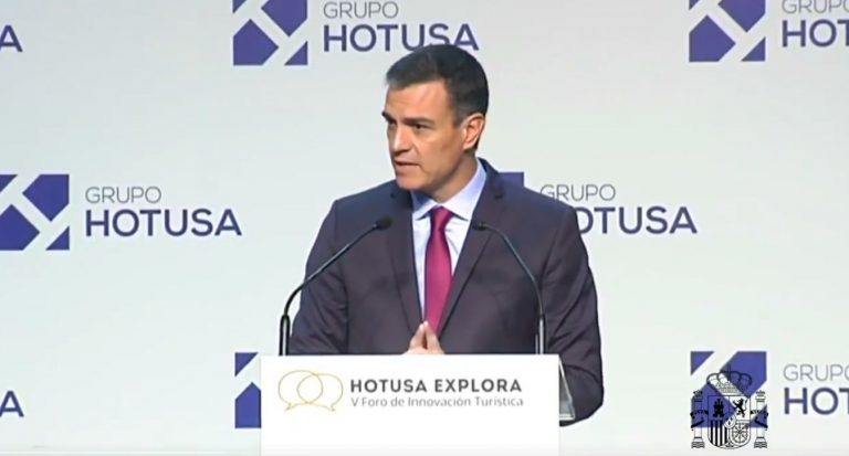 Sánchez destaca la labor del sector turístico «para tirar del carro» durante la crisis