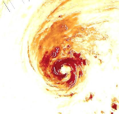 El satélite español PAZ registra las primeras señales sobre fuertes precipitaciones
