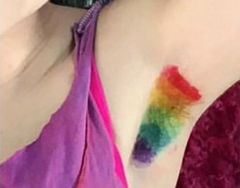 #UnicornArmpitHair: la terrible moda en las axilas que triunfa en Internet
