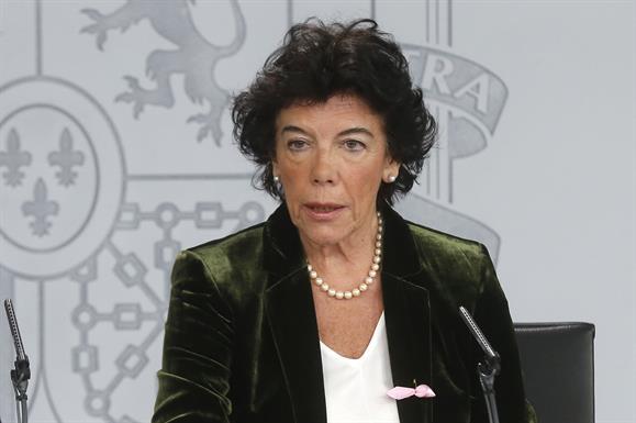 Celaá exhorta al independentismo a “salir de la quimera” y a Cs a no “internacionalizar” el conflicto