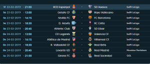 Jornada Liga