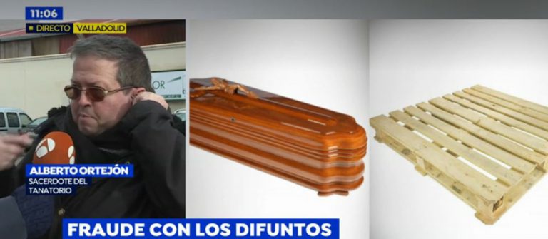 Los dueños de la funeraria ‘El Salvador’ podrían haber usado palés o cajas de cartón para incinerar difuntos