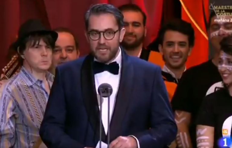 La sorprendente aparición de Màxim Huerta en el escenario de los Goya: «Ya saben que soy breve»