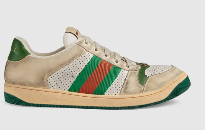 Así Son Las Zapatillas 'Usadas' Que Gucci Vende Por Más De 750 Euros 1 Gucci Zapatilal