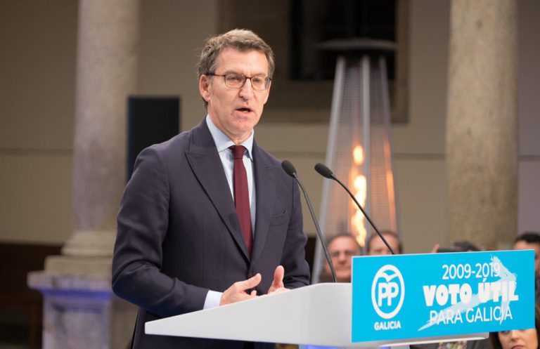 Casado y Rajoy impulsarán mañana a Feijóo en su carrera hacia el 12-J