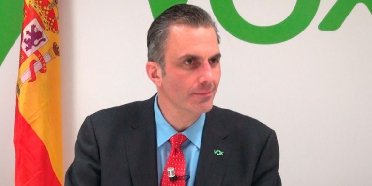 Ortega Smith (Vox) al PSOE: «Cuando vengan a hablar de memoria histórica, suban y pidan perdón»