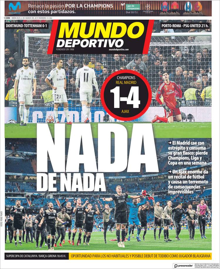 Portada Mundo Deportivo