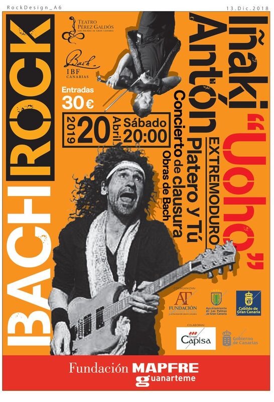 LAS PALMAS DE G.C.: Guitarra eléctrica y violines para interpretar la versión más rockera de Bach