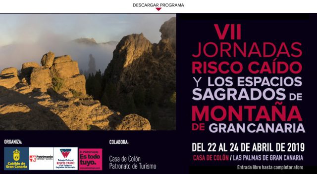 Imagen VII Jornadas Risco Caído y los Espacios Sagrados de Montaña