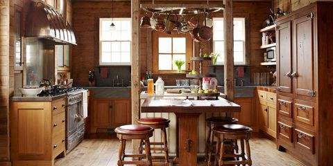 La decoración rústica de baños y cocinas vuelve a estar de moda