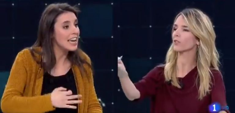 Tenso rifirrafe entre Álvarez de Toledo e Irene Montero: «Me está acusando de justificar un delito de violación»