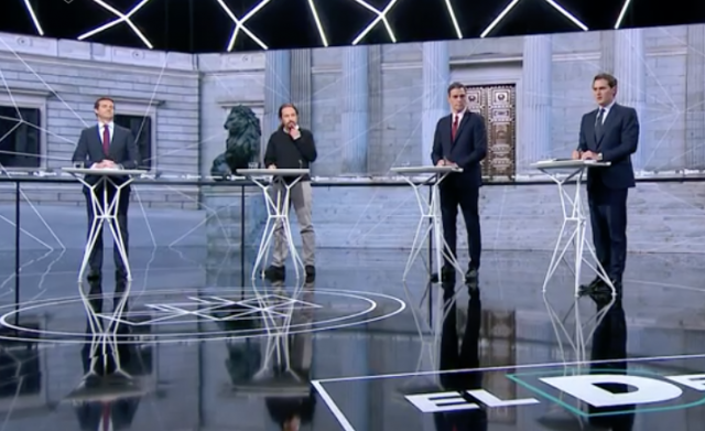 posado debate electoral