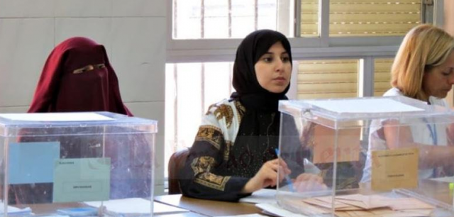 Burka mesa electoral