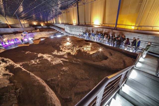 Interior del Museo y Parque Arqueológico Cueva Pintada, en Gáldar (2)