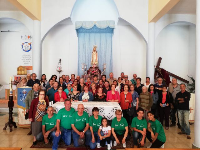 Visita Asociación Tejina al barrio de Fátima 1