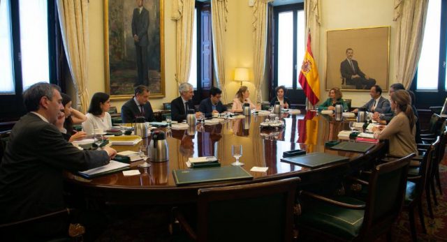 mesa congreso