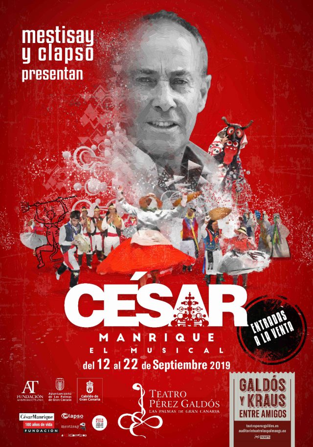 Cartel Del Espectáculo César El Musical