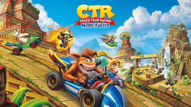 Crash Team Racing Portada