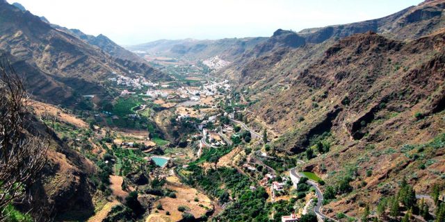 Panorama del Valle de Agaete.