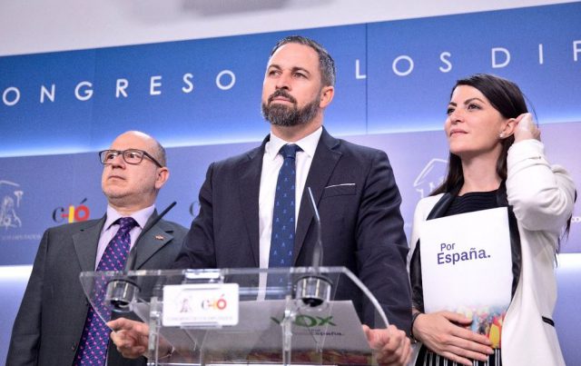 Santiago Abascal en Congreso