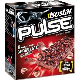 Isostar Barritas Pulse Con Cereales 6 Barritas X 23 Gr