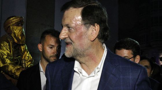 rajoy agresion