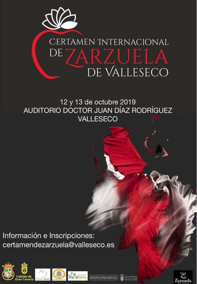 cartel Zarzuela Valleseco