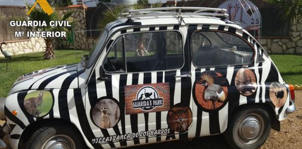 Detenido Un Hombre Por Abrir Un Zoo Clandestino En Badajoz 1 Coche 1