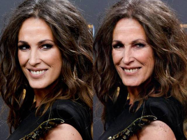 Así son algunos de nuestros famosos envejecidos con 'FaceApp' 23 f malu