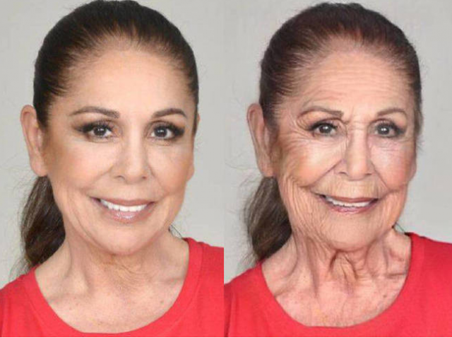 Así son algunos de nuestros famosos envejecidos con 'FaceApp' 24 f pantoja