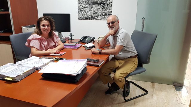 Los Concejales De Educación Y Juventud De Santa Cruz Y La Laguna Elena Mateo Y Alberto Cañete2