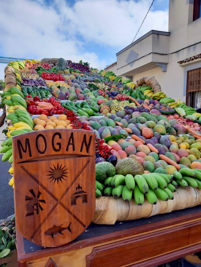 Detalle De La Carreta De Mogán Para La Romería Ofrenda A Nuestra Señora Del Pino