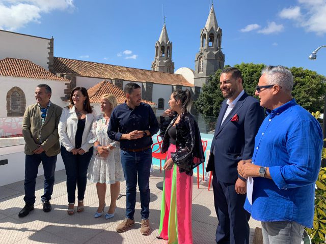 Durante la presentación del evento 1