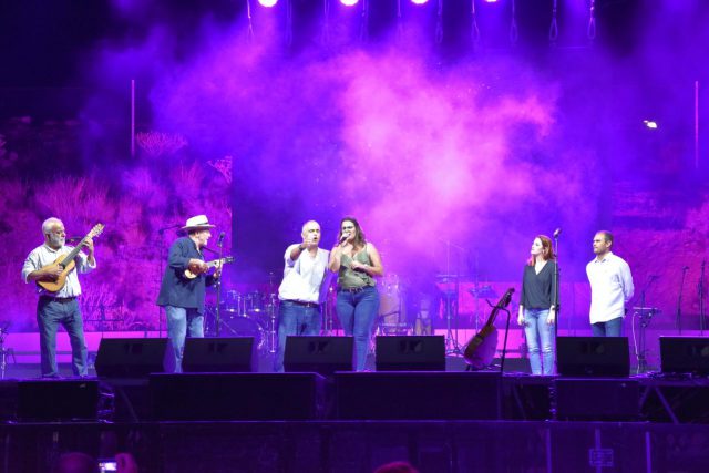 El Colorao Yeray Rodríguez Carla Vega Beatriz Alonso Y Pedro Manuel Afonso En El 30 Encuentro Veneguera