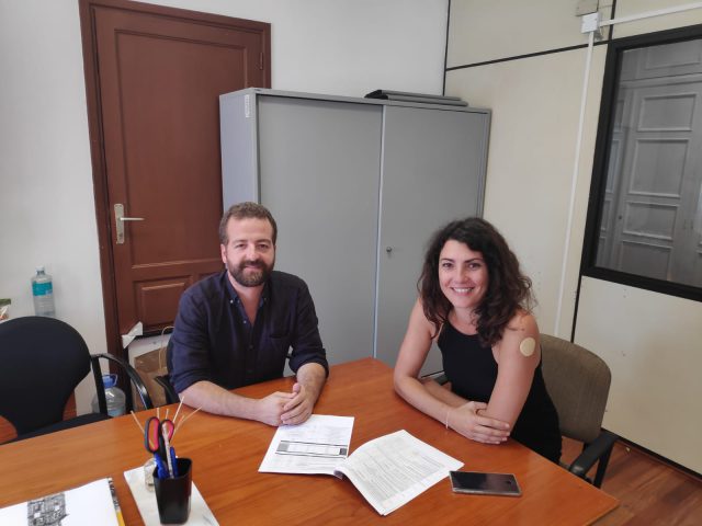 Juan Márquez y María José Roca